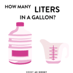 How Many Liters In A Gallon?