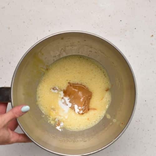 Cloud Cookie ingredients in a bowl.
