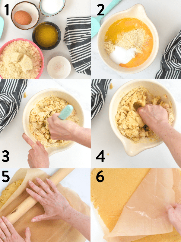 How to make Almond Flour Pie Crust - Step 1