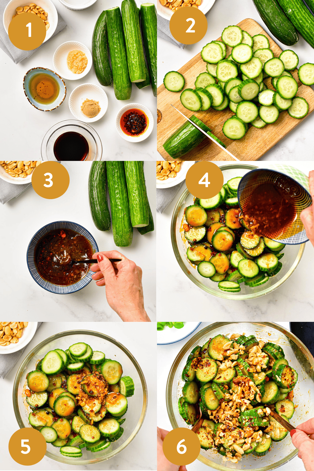 How to make Asian Cucumber Salad