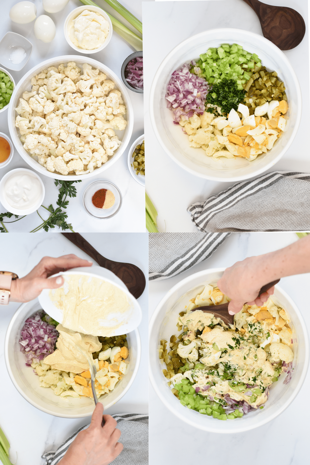 How to make Cauliflower Potato Salad