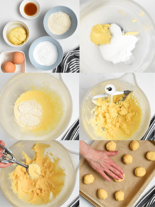 How to make Coconut Flour Shortbread Cookies