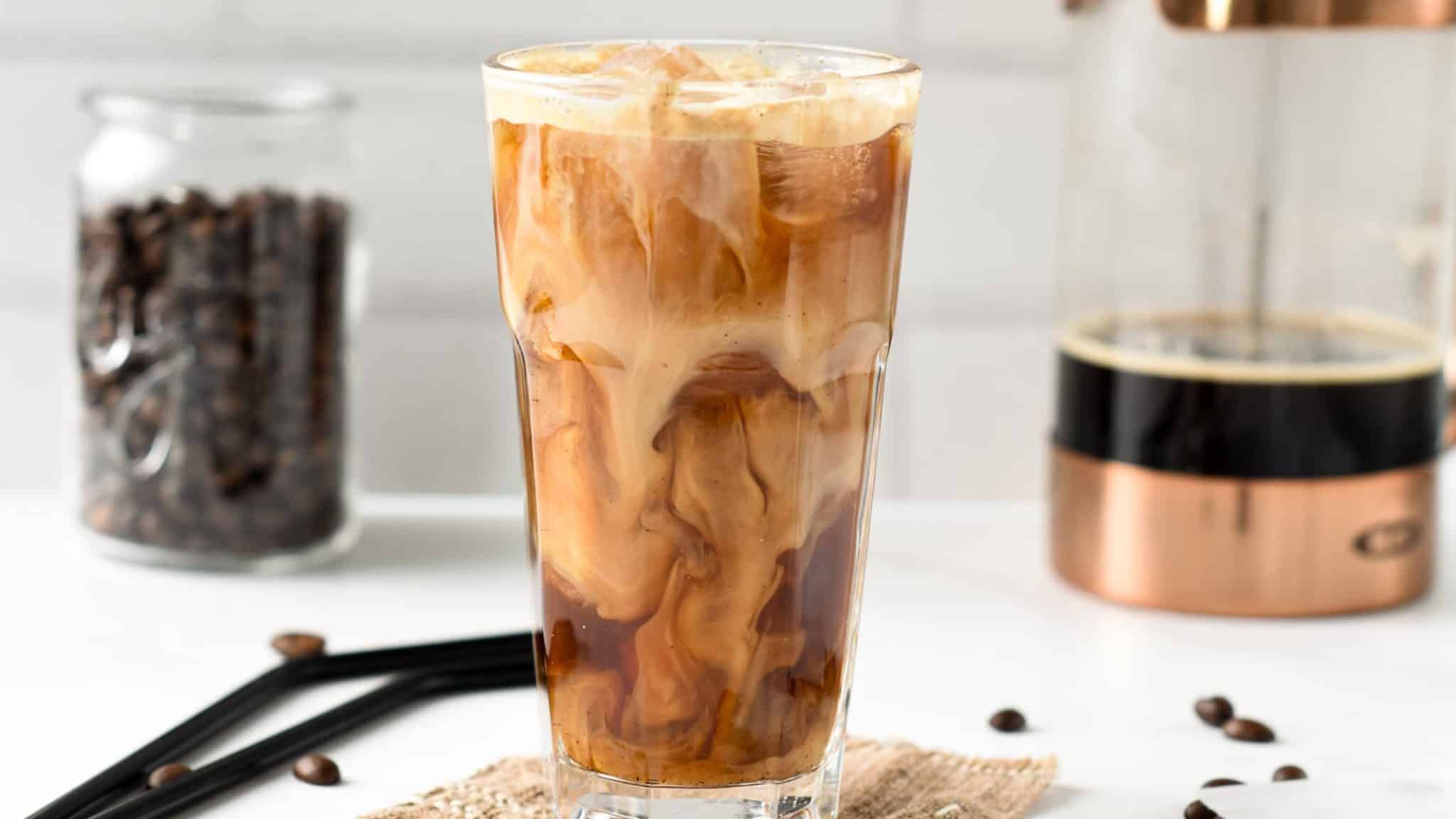 How To Make Iced Coffee At Home - Sweet As Honey