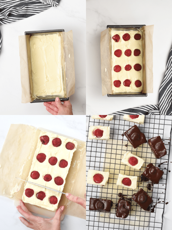 How to make Keto Chocolate Covered Cheesecake Bites