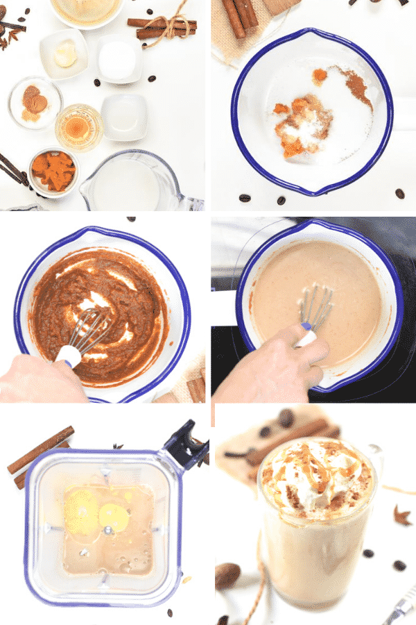 How to make Keto Pumpkin Spice Latte