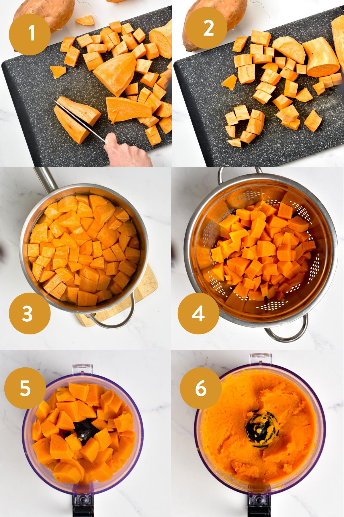 How to make Sweet Potato PureeHow to make Sweet Potato Puree