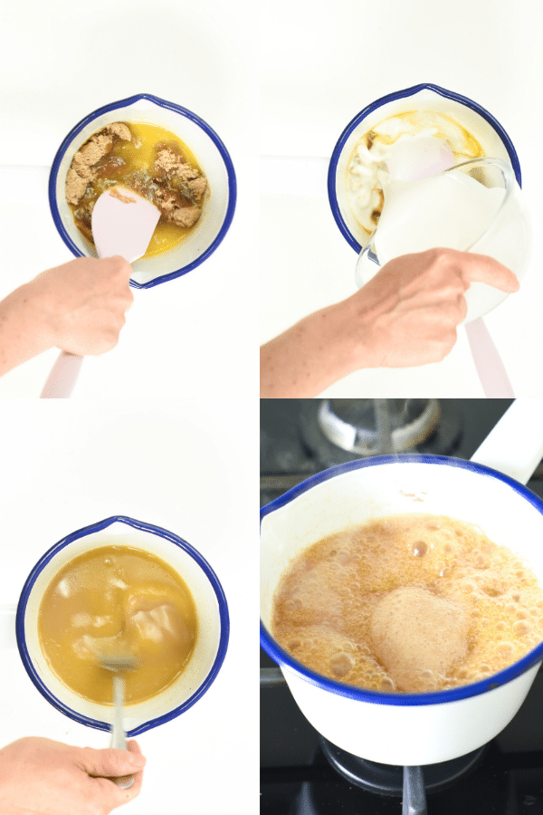 How to make keto Caramel Sauce