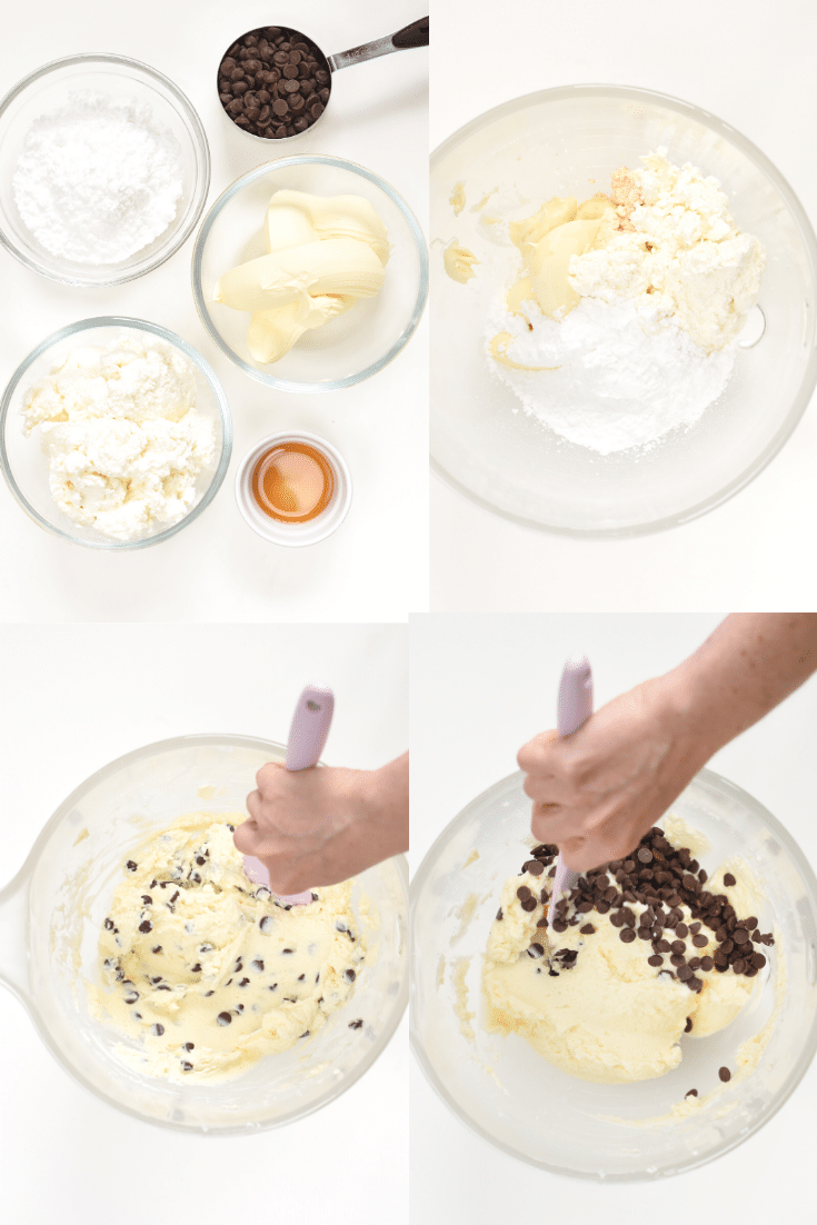 How to make keto cannoli dip