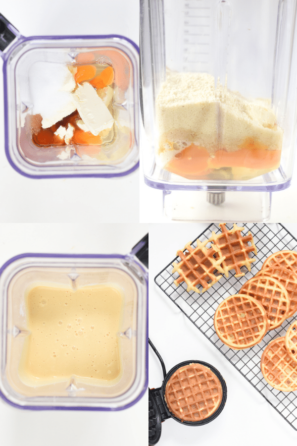 How to make keto cream cheese waffles