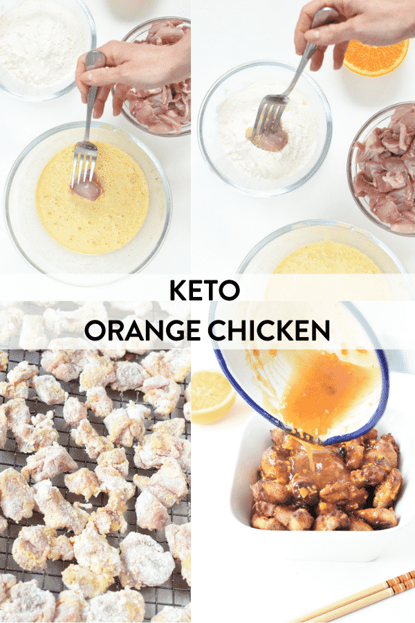 How to make keto orange chicken_