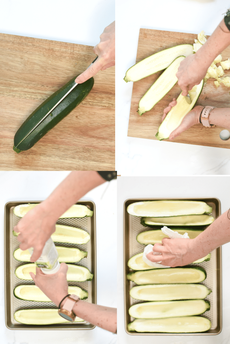 How to make stuffed zucchini