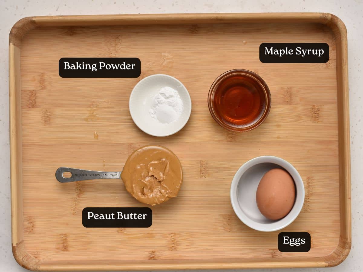 Ingredients for Cloud Cookies