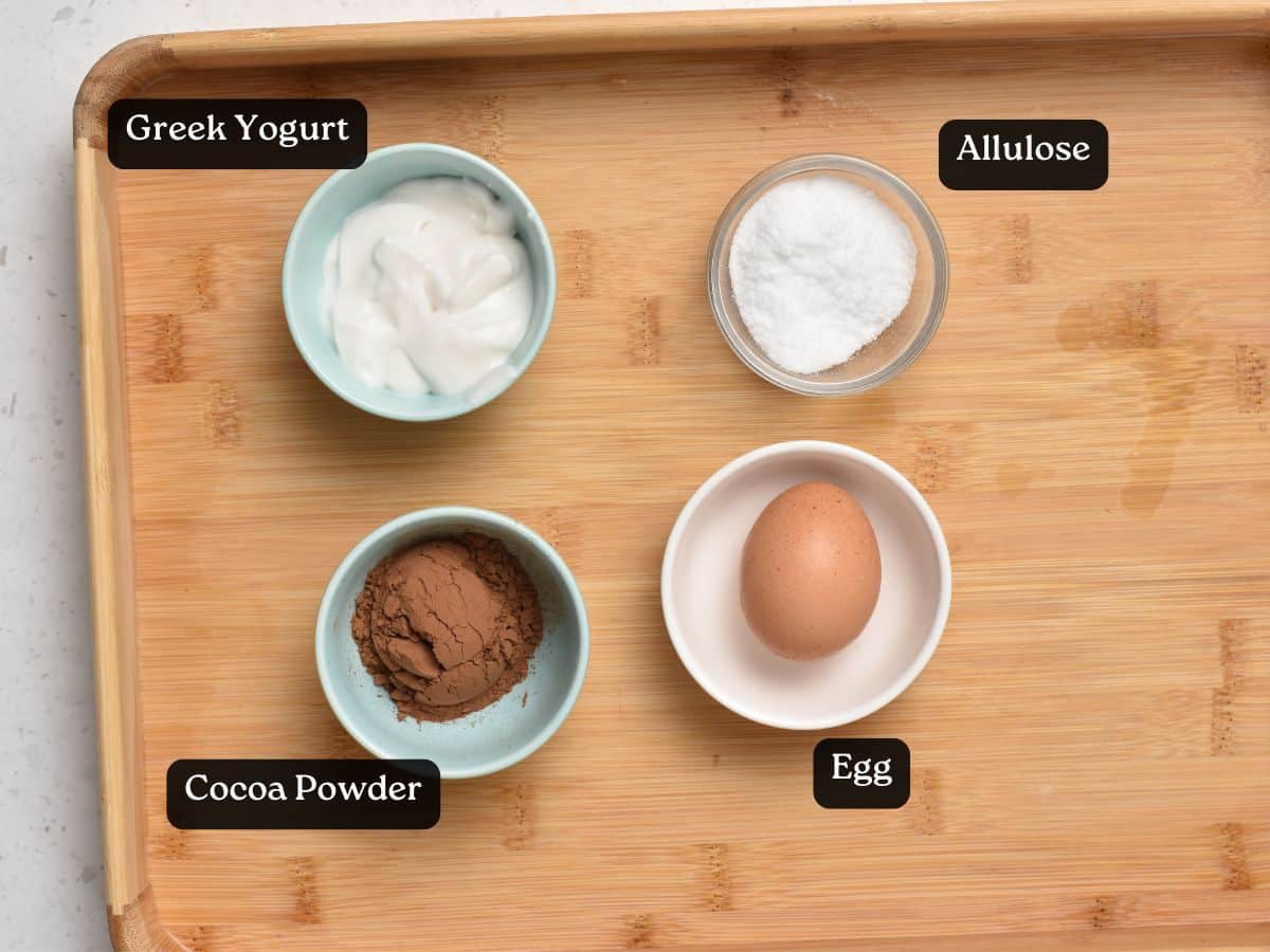 Ingredients for Protein Mug Cake