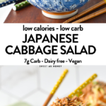 a Japanese coleslaw