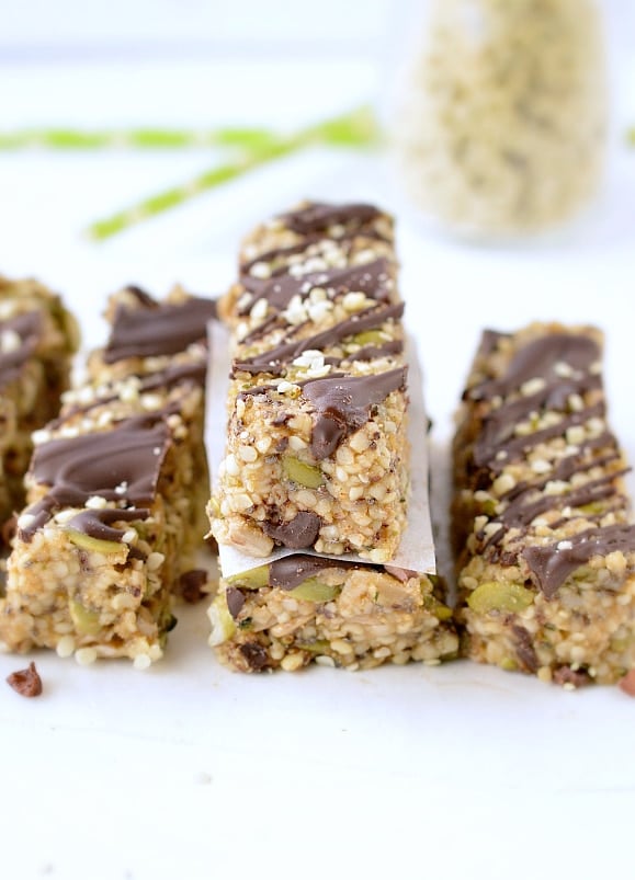 KETO GRANOLA BARS hemp seed bars