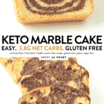 KETO MARBLE CAKE recipe from scratch, gluten free, paleo, easy chocolate vanilla layer cake #marblecake #keto #glutenfree #paleo #dairyfree #lowcarb #sugarfree #marble #chocolate #vanilla #layer