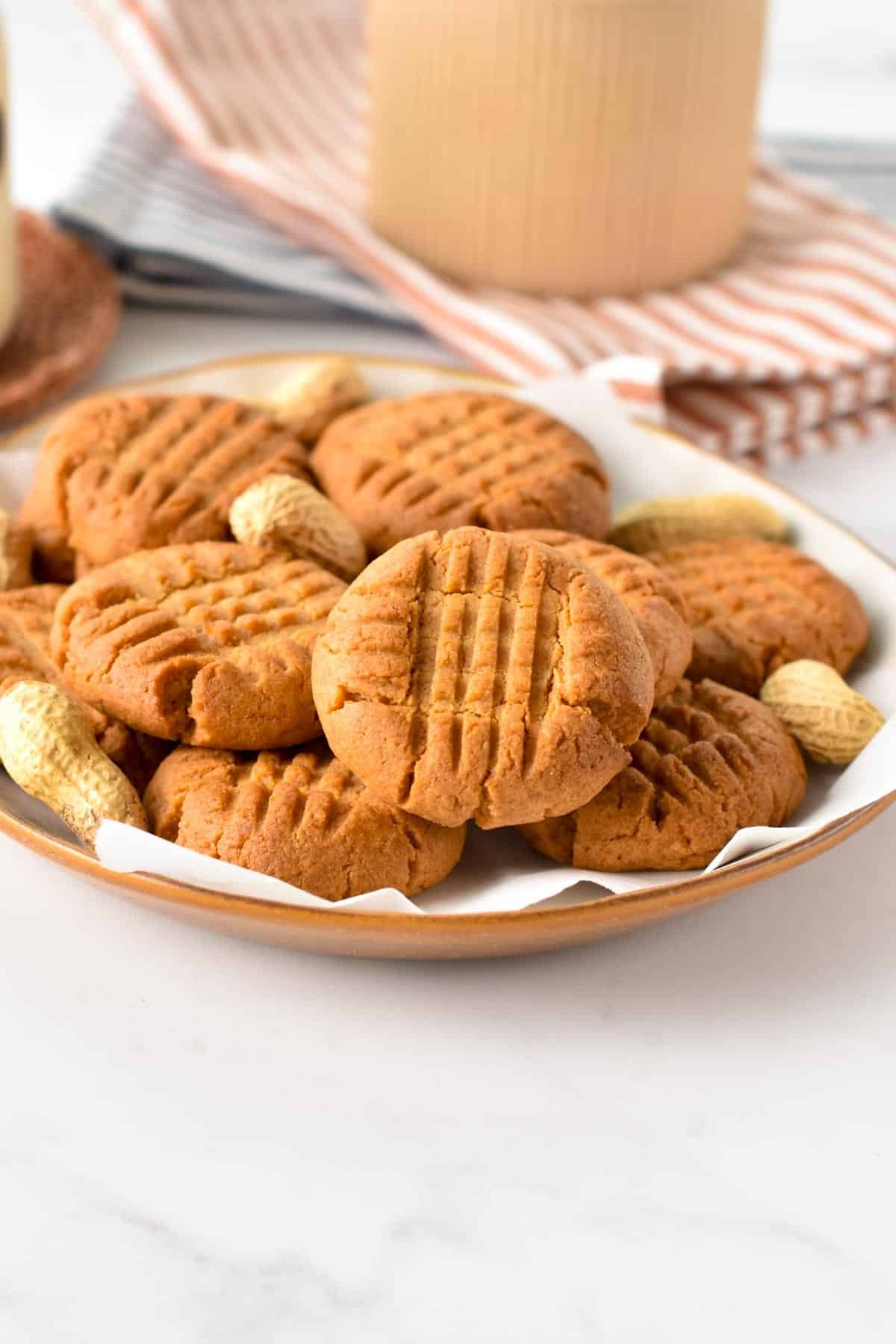 3 ingredient Keto Peanut Butter Cookie