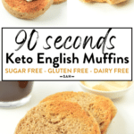 Keto 90 Seconds English muffins