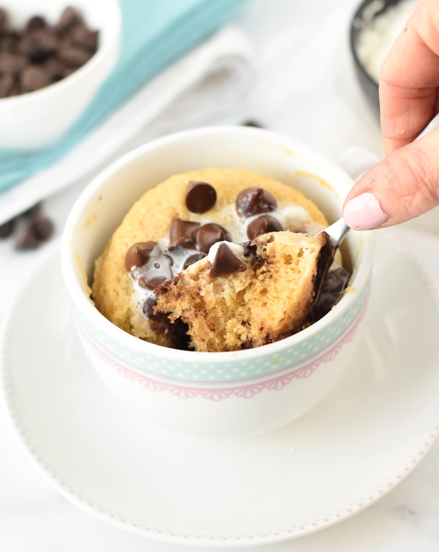 Keto Almond Flour Mug Cake