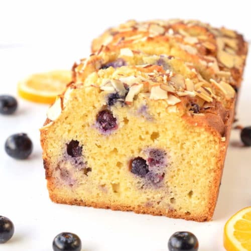 Keto Blueberry Bread