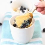 Keto Blueberry Mug Cake