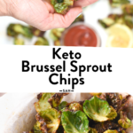 Keto Brussel Sprout Chips