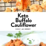 Keto Buffalo Cauliflower