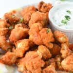 Keto Buffalo Cauliflower Bites