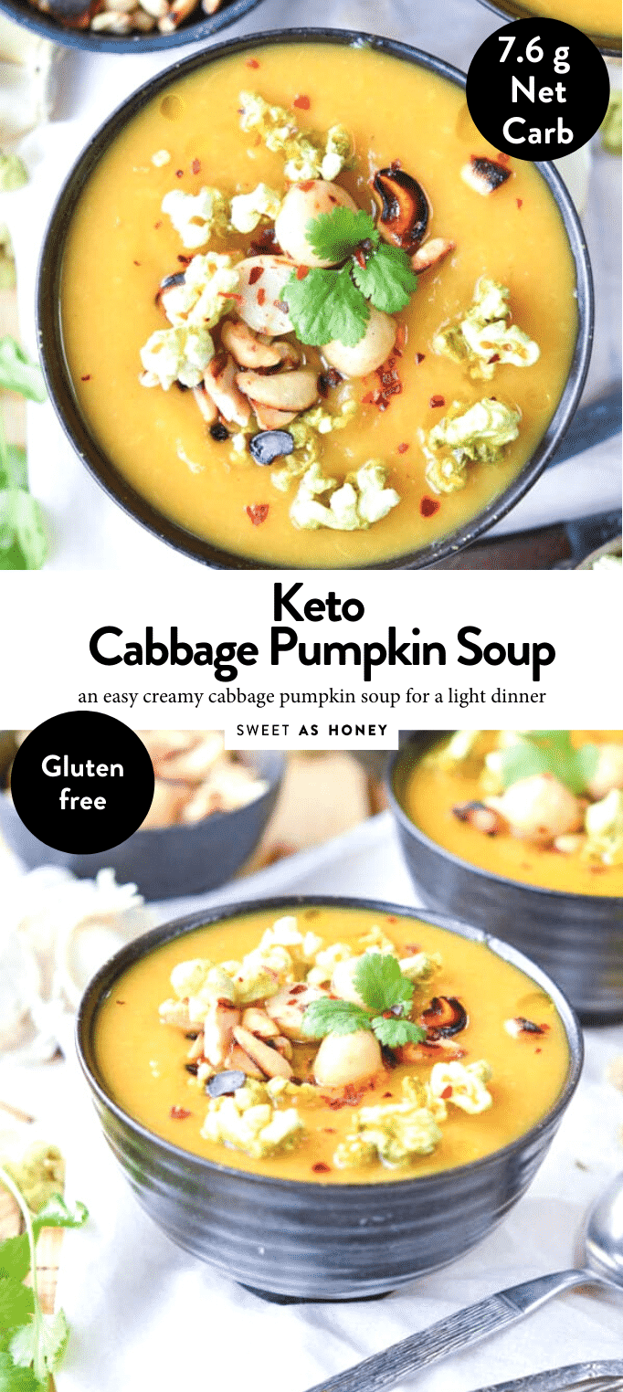 Keto Cabbage Soup #cabbagesoup #ketosoup #pumpkinsoup #lowcarbsoup #detoxsoup #soup #keto #lowcarb #diabetes