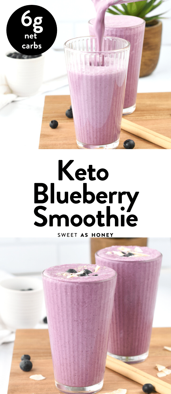 blueberry almond milk smoothie