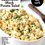 Keto Cauliflower Mock Potato Salad (1)