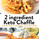 Keto Chaffle 2 ingredient