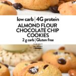 These Keto Chocolate Chip Cookies with chocolate chips are the most, easy, softest, melt-in-your-mouth almond flour cookies with crispy edges and filled with crunchy chocolate chips.