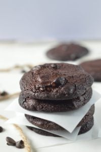 Keto Chocolate Cookies with Pecans