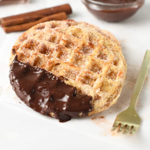 Keto Churro Chaffle