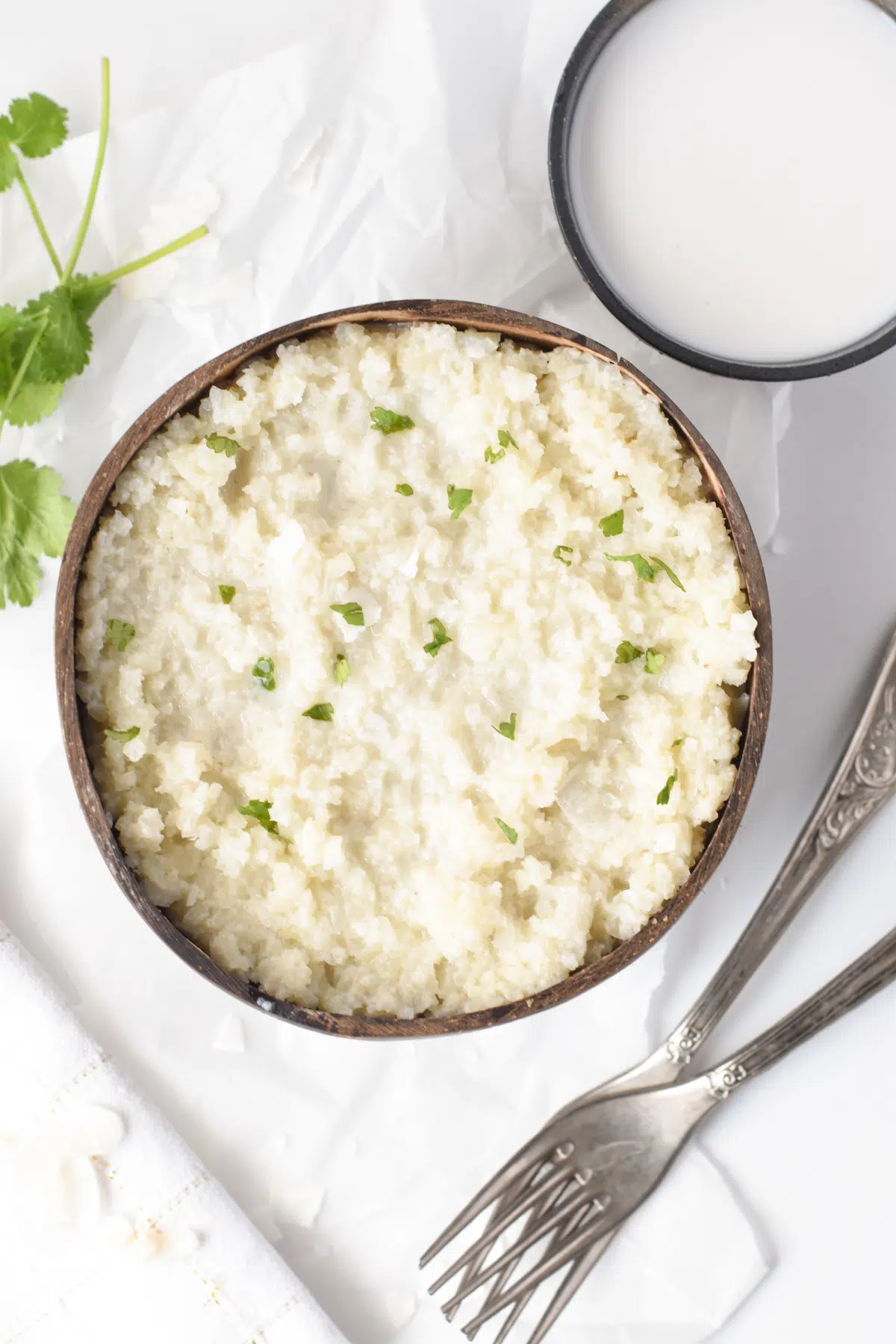 Keto Coconut Cauliflower Rice