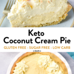 Keto Coconut Cream Pie