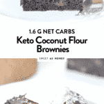 EASY KETO BROWNIES #ketobrownies #keto #lowcarb #sugarfree #coconutflour #almondflour #glutenfree #lowcarb #sugarfree #recipe #almond #best