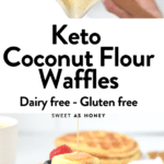 Keto Coconut Flour Waffes