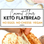 Keto Coconut flour flatbread