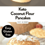 Keto Coconut flour pancakes