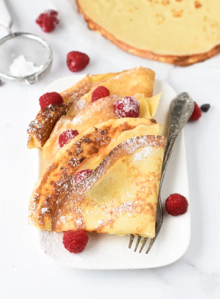 Keto Crepes with Cream cheese