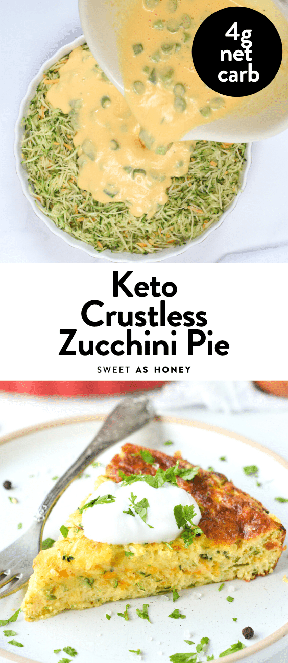 Keto Crustless Zucchini Pie