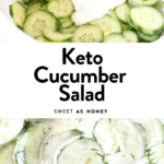 Keto Cucumber Salad