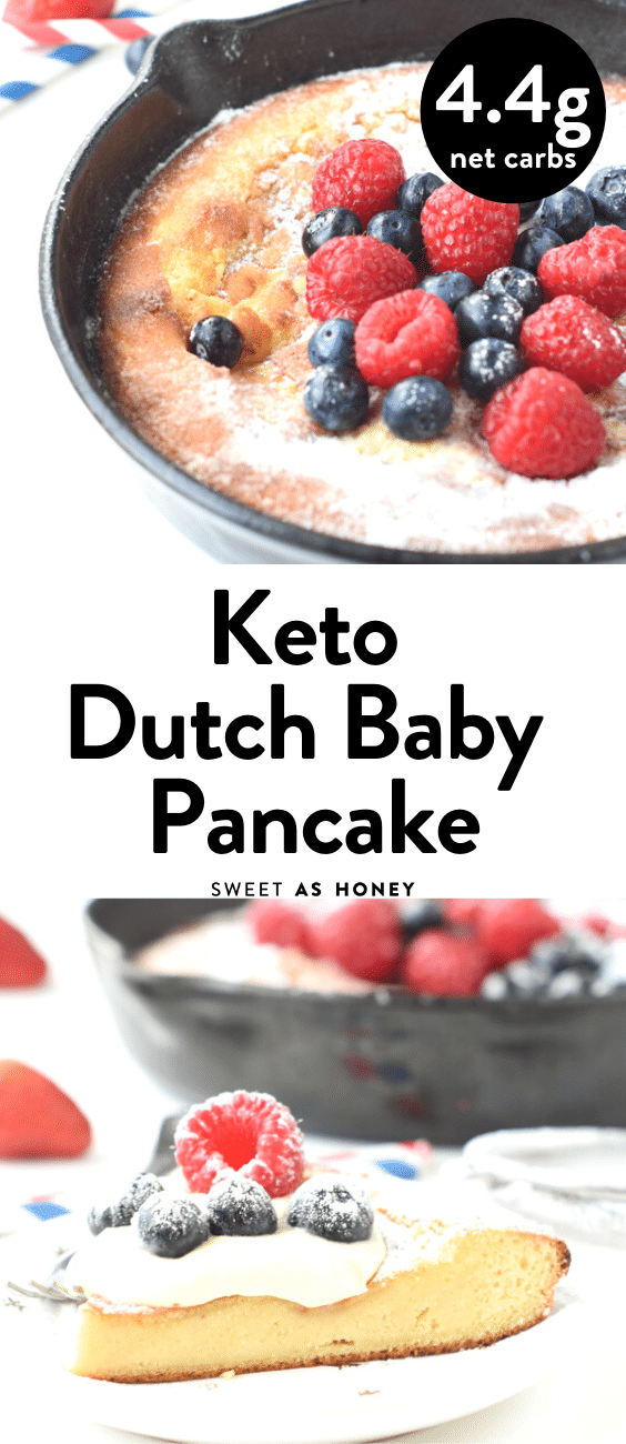 Keto Dutch Baby pancake