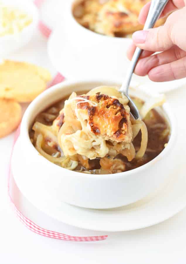 Keto French onion soup