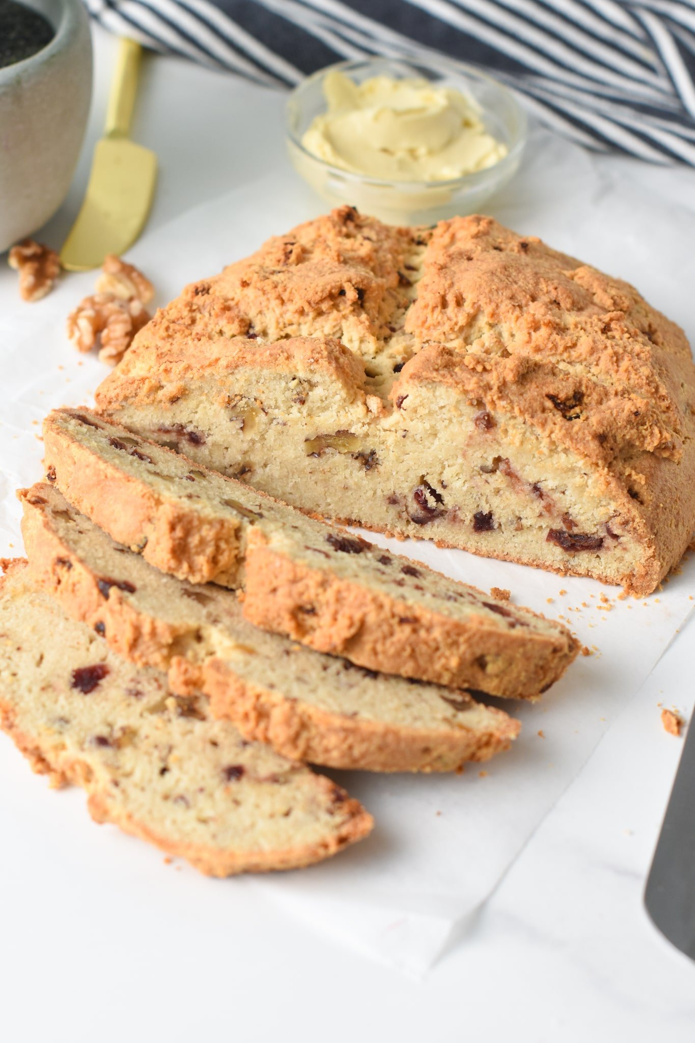 Keto Irish Soda Bread low carb bread