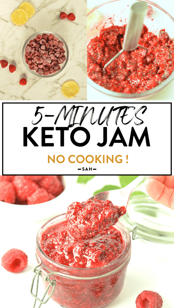 Keto Jam no cooking