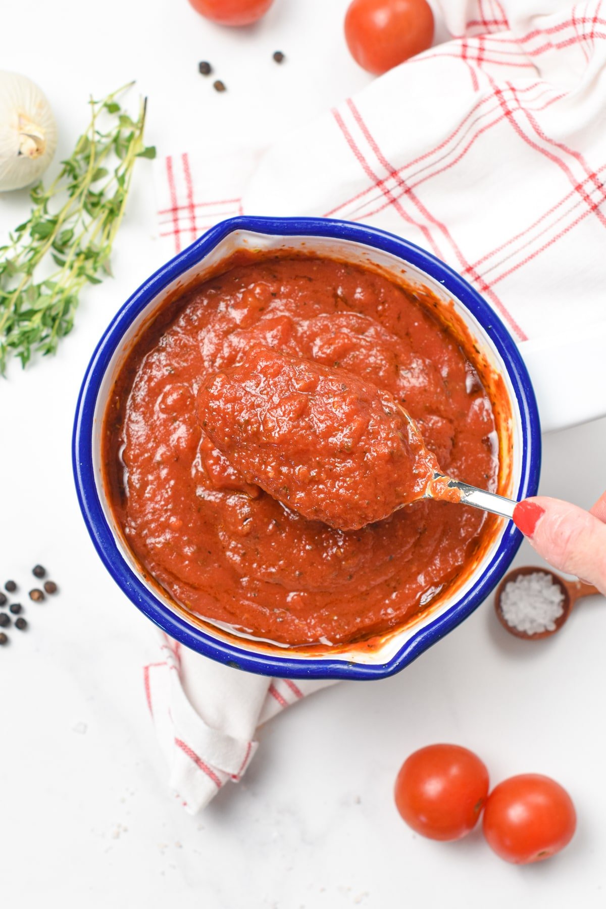 Keto Pizza Sauce (Sugar-free) - Sweet As Honey