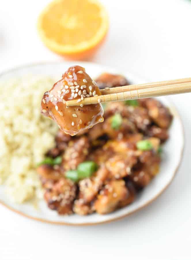 Keto Orange Chicken easy